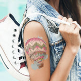 Tatouage montgolfière pour les aventuriers