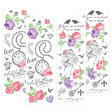 Skin couture Garden drams temporary tattoo pack