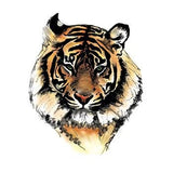 Tatouage temporaire tigre paisible