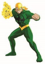 Spiderman Iron fist temporary tattoo 10cm