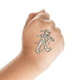 White mummy Halloween temporary tattoo 5cm