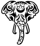 Tatouage inkbox jagua semi permanent éléphant
