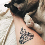 Tatouage inkbox jagua semi permanent éléphant