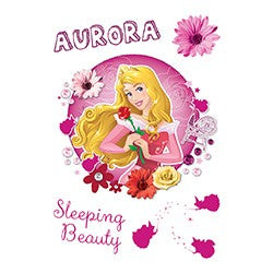 Small temporary tattoo pack Disney princess Aurora