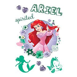 Small temporary tattoo pack Disney princess Merida