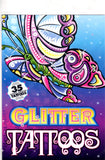 Pochette de tatouages temporaires scintillants