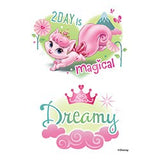 Tatouages temporaires disney whisker haven palace pets dreamy