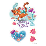 Tatouages temporaires disney whisker haven palace pets sultan