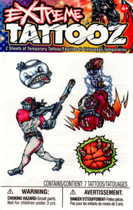Pochette de tatouages baseball