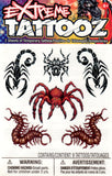 Pochette de tatouages insectes