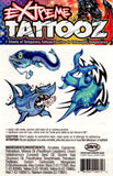 Pochette de tatouages monstres marins