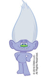 Pack de 6 tatouages temporaires Trollz 5cm