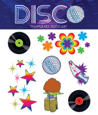 Grande pochette de tattoos disco