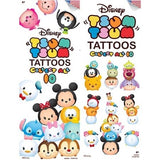 Pochette de tatouages temporaires disney tsum tsum