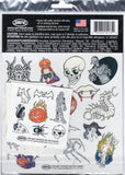 Halloween pumpkin temporary tattoos large bag