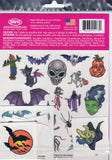 Pochette de tatouages Halloween