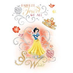 Snowwhite and her jewels temporary tattoo 9cm