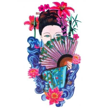 Tatouage femme japonaise