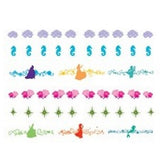 Disney princesses temporary tattoo pack 9cm