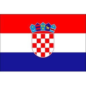2 tatouages éphémères drapeau croatie
