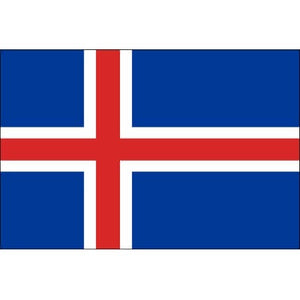 Tatouage éphémère drapeau Islande