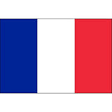 Tatouage temporaire drapeau de la France