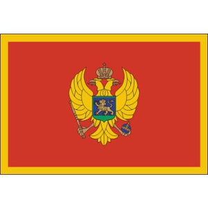 Tatouage temporaire drapeau montenegro