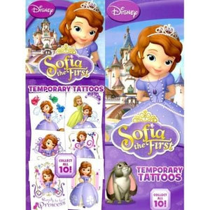 Pochette de tatouages Princesse Sofia Disney 9cm