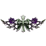 Lower back tattoo croix