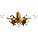 Lower back tattoo prière