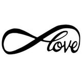 Tattoo éphémère symbole infinite love