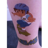 Pochette de tatouages Dora et Diego 9cm
