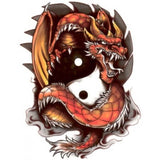 Pack of asian Dragon Ink temporary tattoos