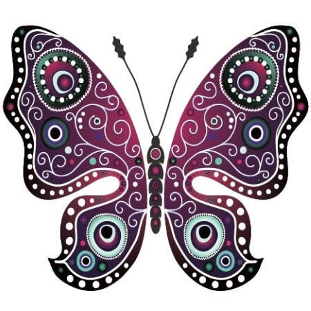 Tatouage temporaire papillon