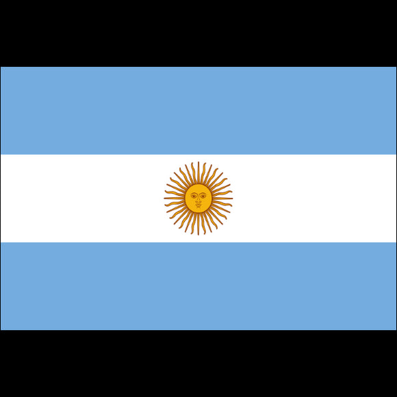 Tatouage éphémère drapeau Argentine