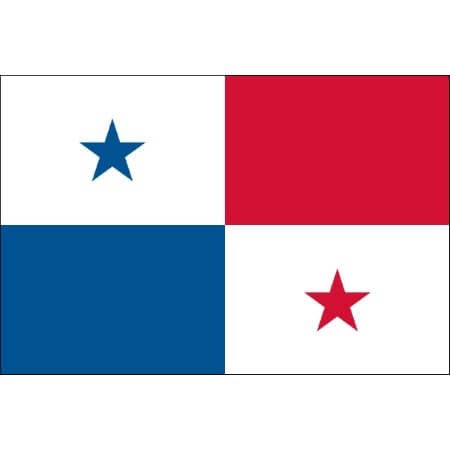 2 Panama flag temporary tattoos 4,5cm