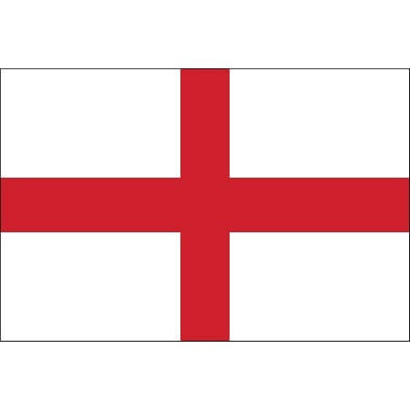 2 England flag temporary tattoos 4,5cm