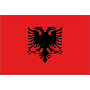 Tatouages temporaires drapeau Albanie