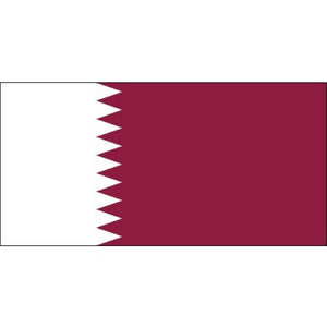 Tatouage éphémère drapeau qatar