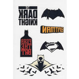 Pack de tatouages éphémères Batman vs Superman