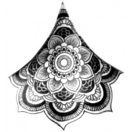 Tatouage temporaire underboob Rihanna