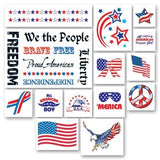 American temporary tattoo pack