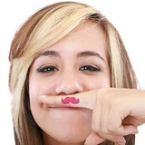 Chapman mustach temporary tattoo 9cm