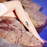 Tatouage salamandre tribale
