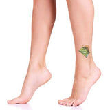 Tatouage temporaire lézard cow boy tattoo 7,5cm