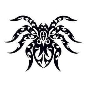 Tatouage temporaire araignée maori tattoo 9cm