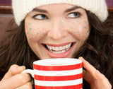 Tatouage fausses tâches de rousseur hiver 17cm