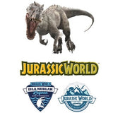 Pack de tatouages dinosaures Jurassic World tattoo