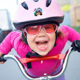 Bunny bike safety temporary tattoo 5cm