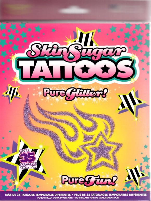 Pochette de 35 tatouages skin sugar
